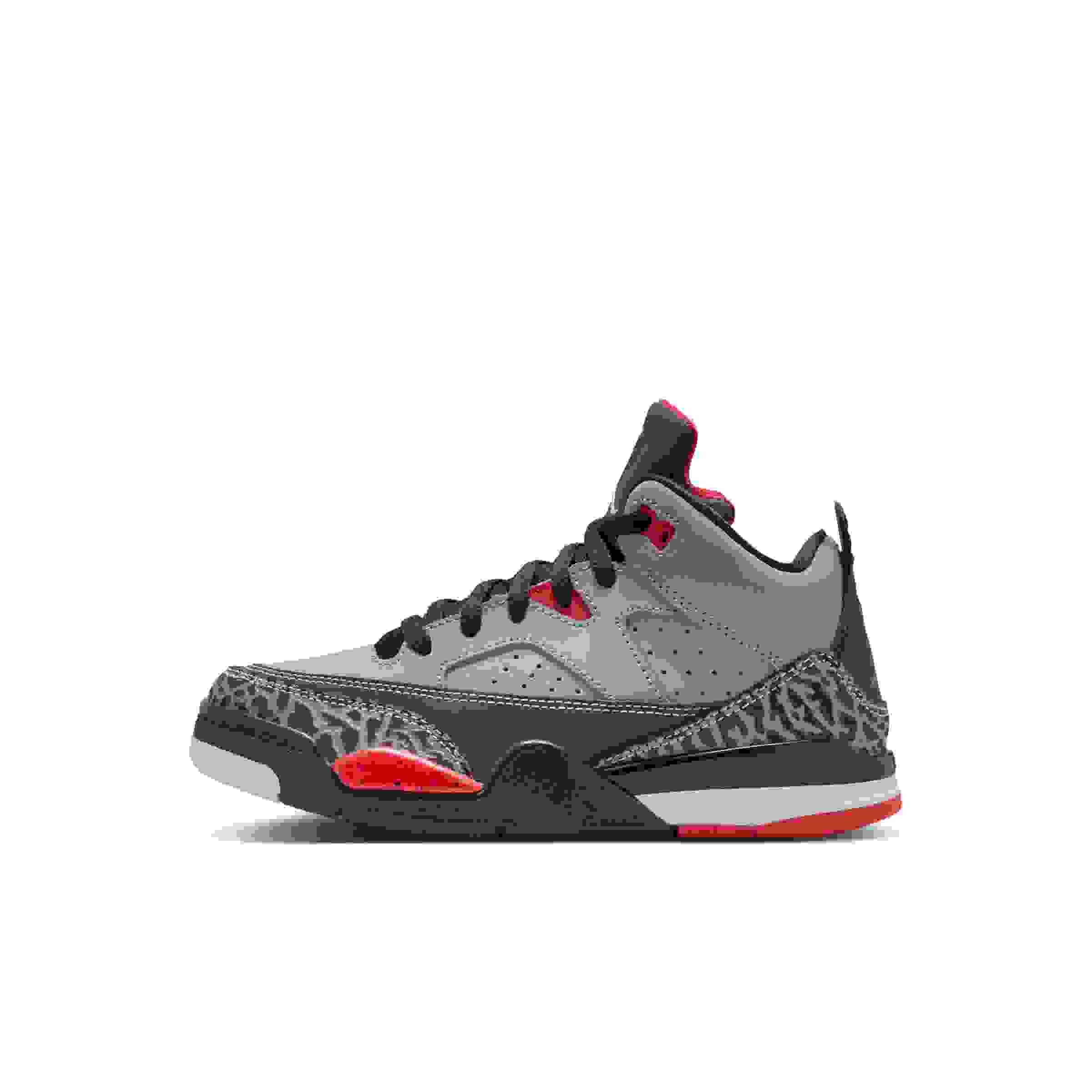 Jordan Son of Mars Low Preschool Boys' "Cement Grey/Black/Fire Red/White" Shoe